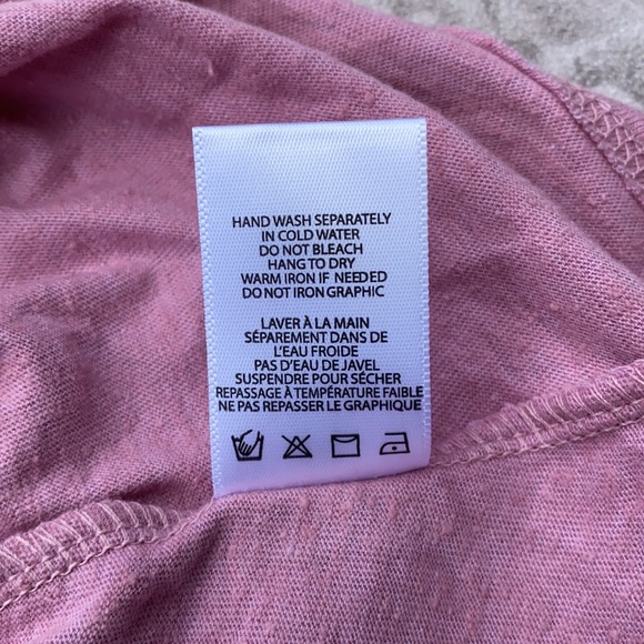 Spiritual Gangster Pink Shimmer Crop Tank Top NWT - Picture 6 of 12